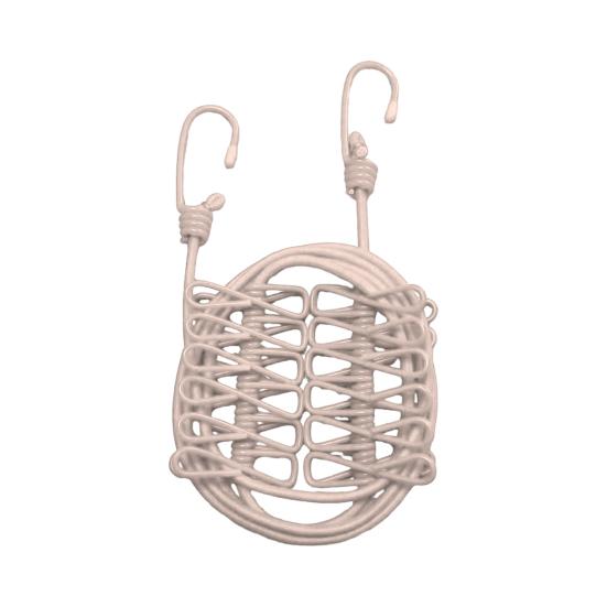 Portable Clothesline with 12 Clips Heavy Duty Laundry Rope Bathroom Laundry Room Indoor Outdoor Camping Travel Clothes Drying Line