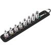 WERA 8-Piece Hex Phillips Bit Socket Set with 3/8 Drive and Retention Function, 003971