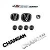 For Changan CS35 PLUS Accessories Car Original Front Rear Logo Sticker Cover Wheel Hub Label CHANGAN Letter Car Side Logo