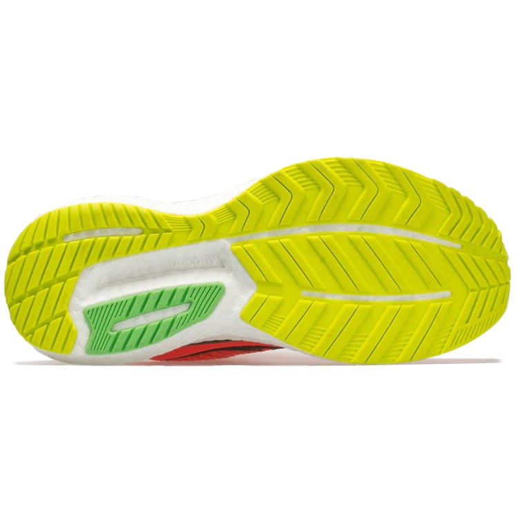 Saucony Triumph Comfortable Cushioning Slip Resistant Breathable Lightweight Rebound Low top Running Shoes Women's Red S10595-10