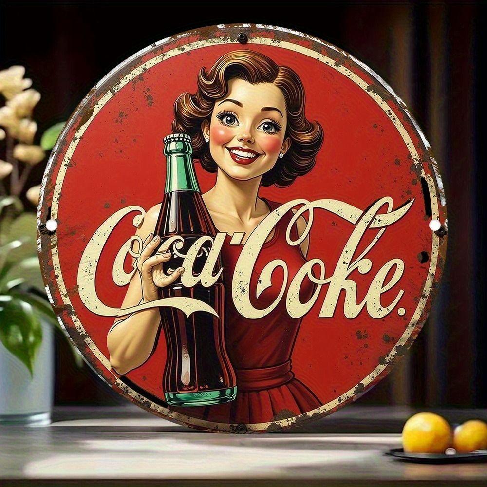 2D Flat Metal Wall Sign Decor