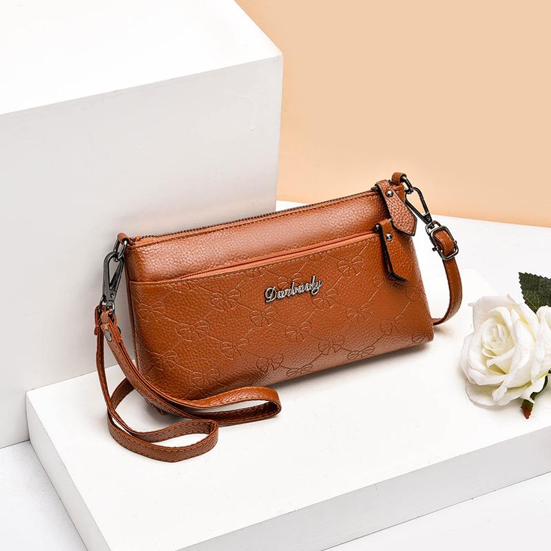 Middle-aged Female Bag Atmosphere Middle-aged Old One-shoulder Slung Small Bag Hand Take Purse