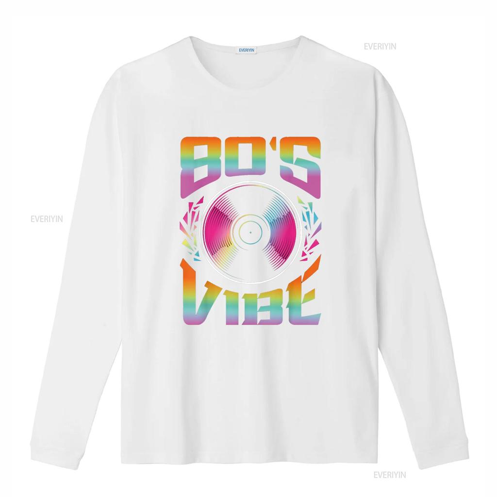 80er Jahre Outfit Kostümparty Retro 80er Jahre Vibe T-Shirt vintage Gewaschen Dehnbar Atmungsaktiv Bequem Designerkleidung Stilvoll