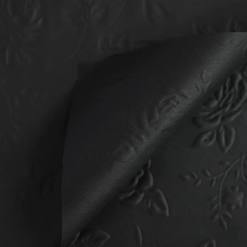 10pcs 58*58cm Art Paper Waterproof Flower Waterproof 3D Relief Art Paper Flower Valentine's Day Gift Packaging Kraft Papers Flower Shops Materials