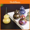 Resin Crystal Lotus Incense Holder With Multicolor Waterdrop Stones For Home Decor And Gift Ideas