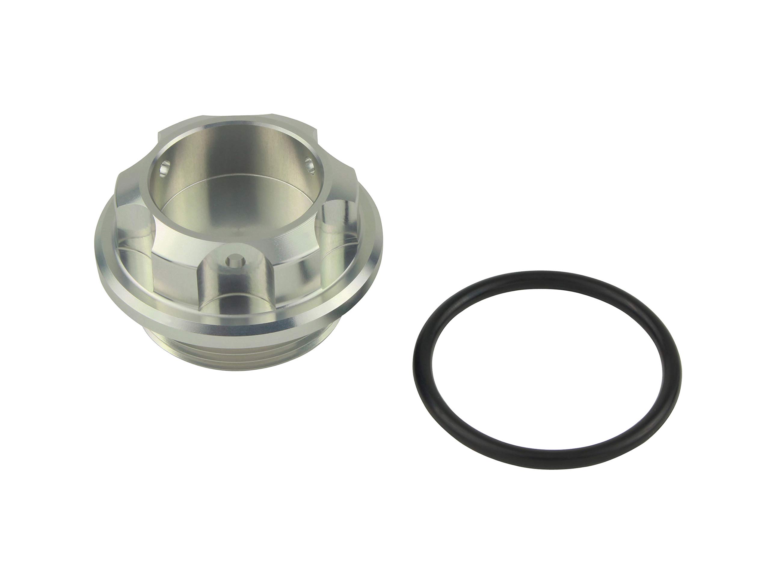 

POSH 500008-03 Motorcycle Goods Machine Filler Cap M30 x P1.5 Silver серебряный