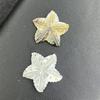 1Pc, Natural Shell Pendants, Handcrafted Star Charms In Marine Style, 32×32mm, for DIY Necklace Accessories, Jewellery Making, Crafts for Men Women