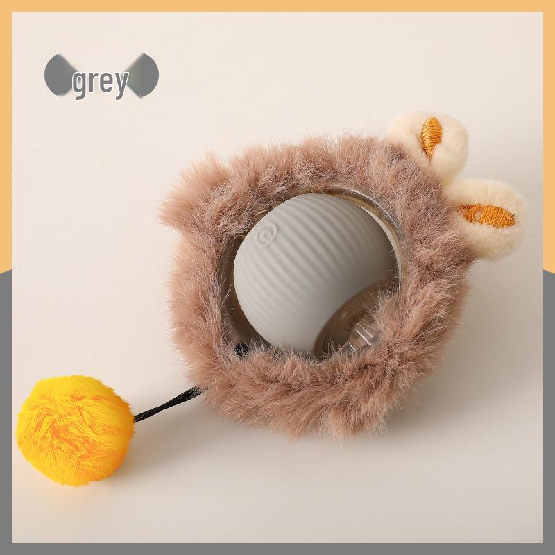 Interactive Bouncy Rope Ball Cat Toy: Bite-Resistant, Self-Amusement, and Boredom Relief Teaser