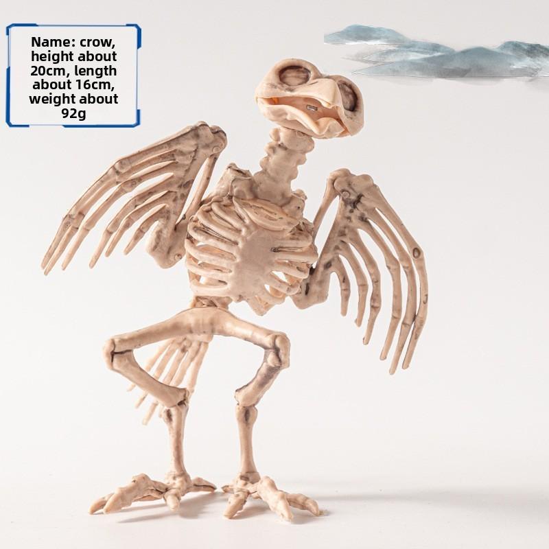 Halloween Dark Animal Skeletons For Haunted House Decor