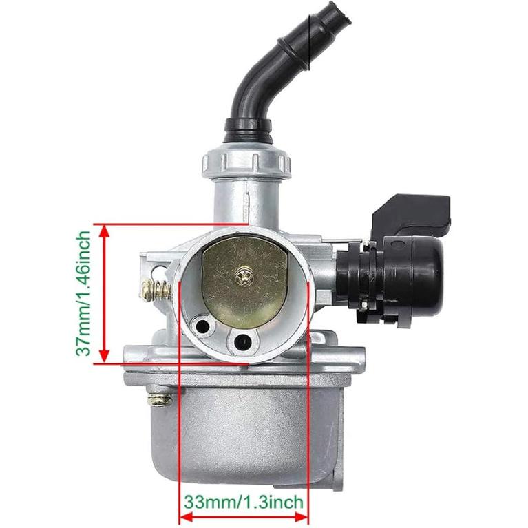 Compatible with PZ19 Carburetor with 35mm Air Filter for TaoTao Kazuma Baja 50cc 70cc 90cc 110cc 125cc Dirt Bike ATV