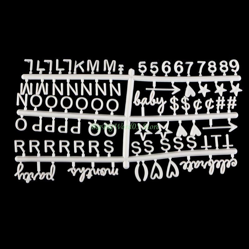 24TE English Message Sign Home Numbers Kid Office Gift Characters Changeable