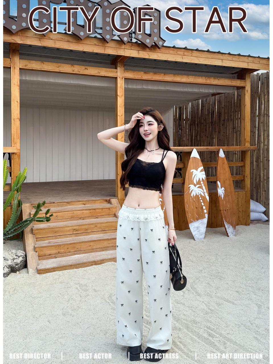 

Women s Summer Lace Double Strap Bandeau with Fixed Cups & Slimming Anti-Exposure Design L