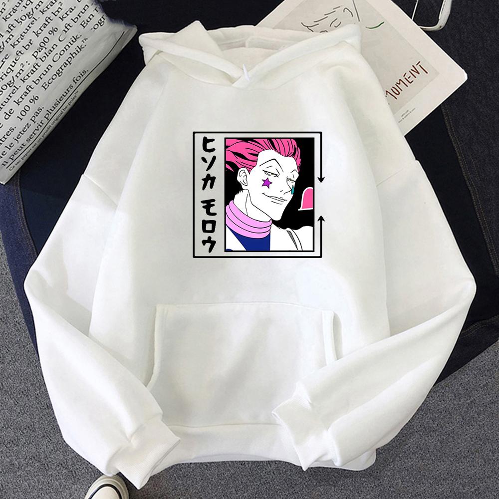 Cute Unisexs Hunterxhunter Hoodies Hunter X Hunter Unisex Women Pullovers Hoodies Sweatshirts Killua Zoldyck Hisoka 90s Anime Hoody