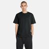 Timberland Solid Color Outdoor Casual Breathable Round Neck Short Sleeve T-Shirt Men Tops Black A42P5-001
