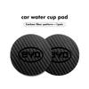 Carbon Fiber Car Cup Holder Mat Anti Slip Coaster Insert for BYD Atto Yuan Plus Song Max Tang DM-i Interior Accessory