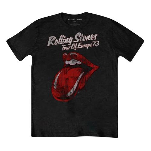 The Rolling Stones Unisex Adult 73 Tour T-Shirt