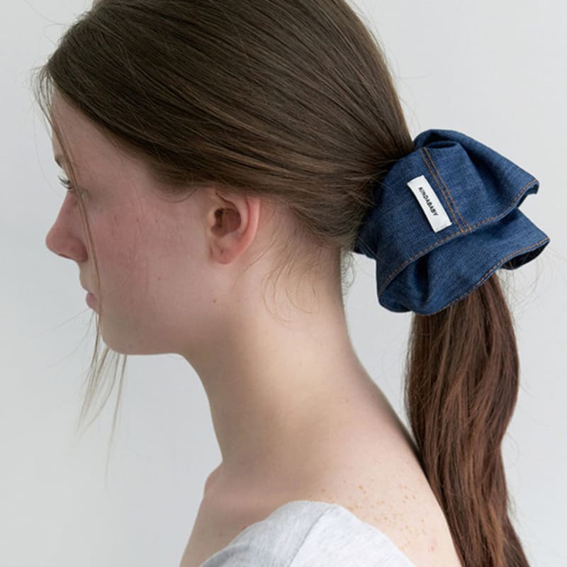 

KINDABABY базовый джинсовый скраб - средне-синий medium blue