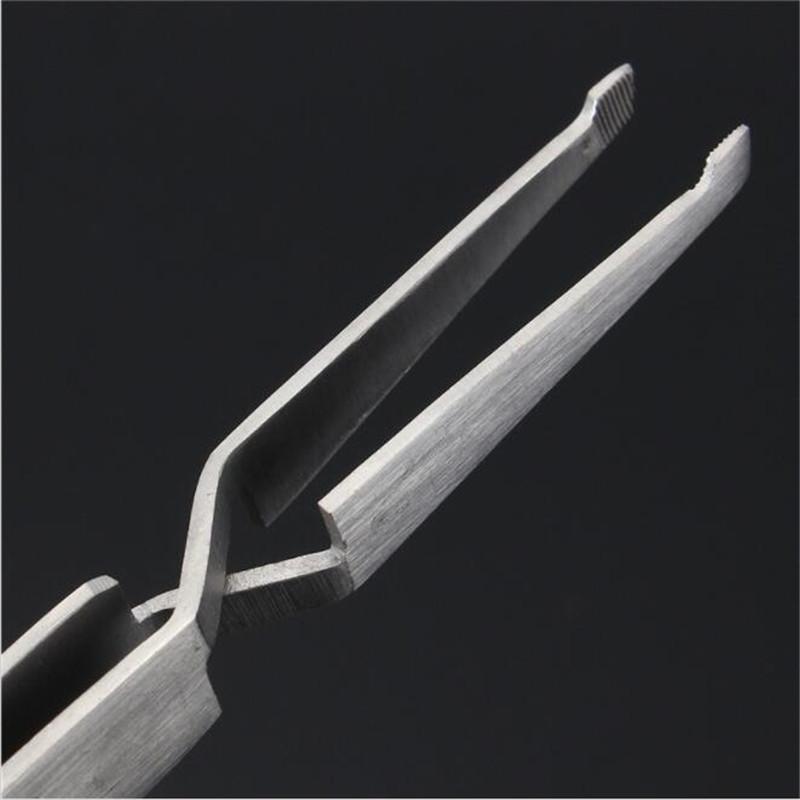 Pinzas de soporte Dental, alicates dentados de acero inoxidable, instrumento de dentista