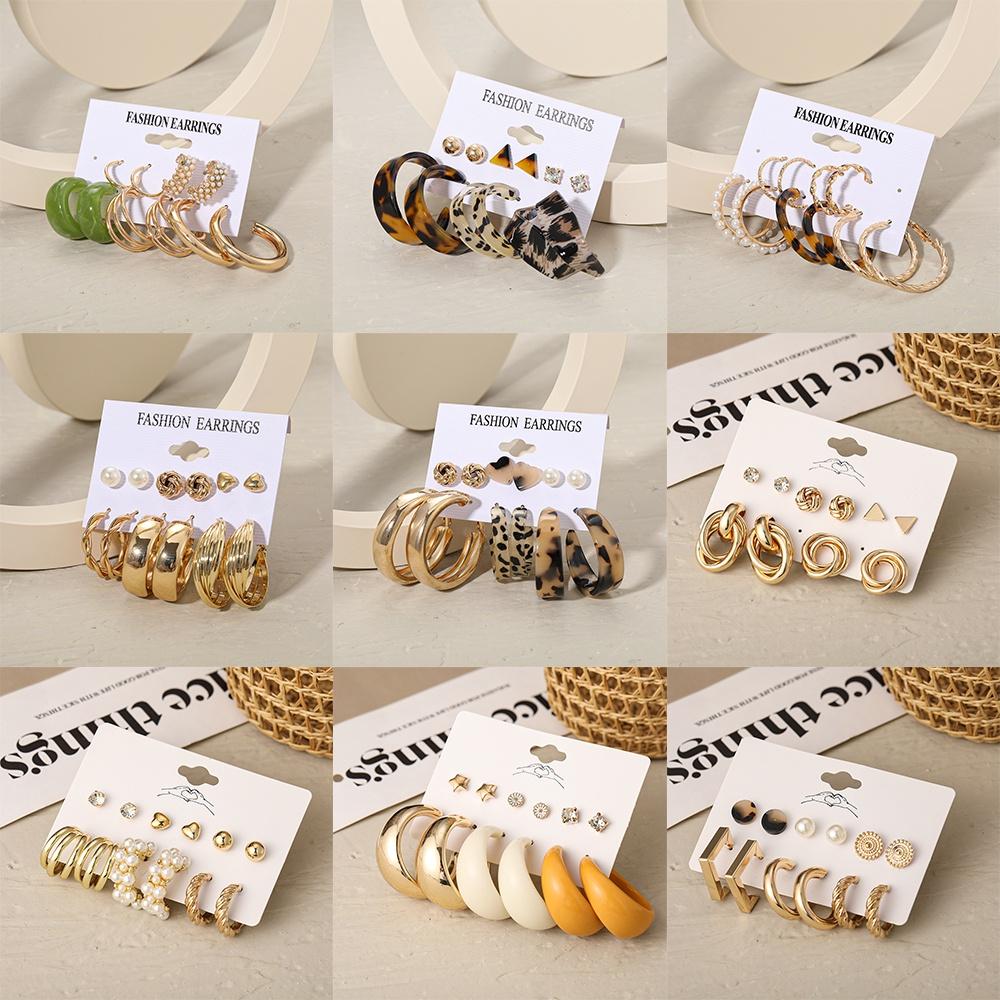 IF ME Fashion Resin Stud Earrings Colorful Butterfly Hoop Earring Women Jewelry Accessories