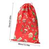 Snowman Xmas Present Sack Large Capacity Candy Bag New Bronzing Christmas Bag  Xmas Gifts