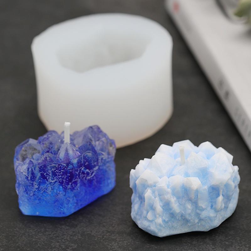 Rock Ore Candle Mold Handmade Iceberg Shape Scented Candle DIY Material