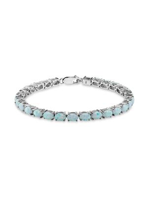 Opal Tenis Bilekliği -925 Ayar Gümüş