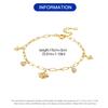 New 925 Silver Exquisite Golden Starry Bracelet Chain Link Women Bracelet Birthday Festival Jewelry Gifts
