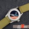 20mm 22mm Quick Release Men Watchband For Hamilton Khaki H68201993 Timex Citizen Canvas Replacement Watch Strap Gray Blue Nylon