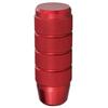 Abfer Car Shift Aluminum Shift Lever Car Stick Shift Shift Stick Knob for Vehicles Knob, Extension, Head, Automatic/Manual (Red)