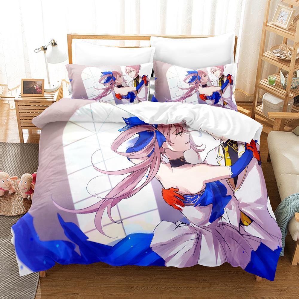 Game Jack Jeanne Bedding Set Single Twin Full Queen King Size Bed Set Adult Kid Bedroom Duvet cover Sets Anime Bed Sheet Set