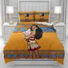 Moana Series 3D Duvet Cover Men women/Children KID Printing Disney Cartoon Bedding Set  Comforter Bed Soft