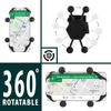 Motorcycle Mobile Phone Holder Mount Support With USB Charger 360Degree Rotation for Moto Pouch For 3.5-6.5 Inch Cell Phone