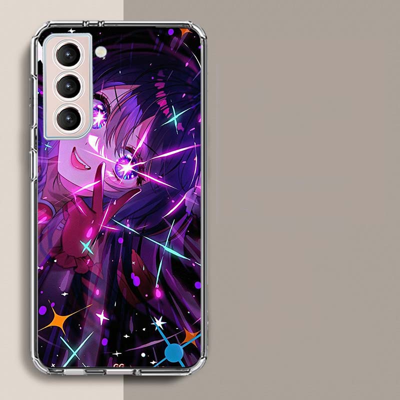 H-Hoshino Ai Phone Case For Samsung Galaxy S25 Edge S24 S23 FE S21 S20 S10 Plus S22 S26 Ultra Cover Clear Cases TPU Capa Shell C