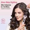Thermal Brush Curling Brush, Negative Ionic Heated Thermal Round Brush for Blowout Look, Curling &
