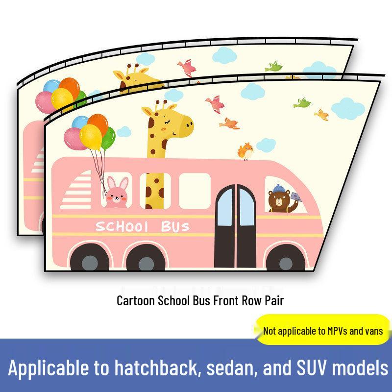 Magnetic Car Sunshade Privacy Curtains for Sedan Windows