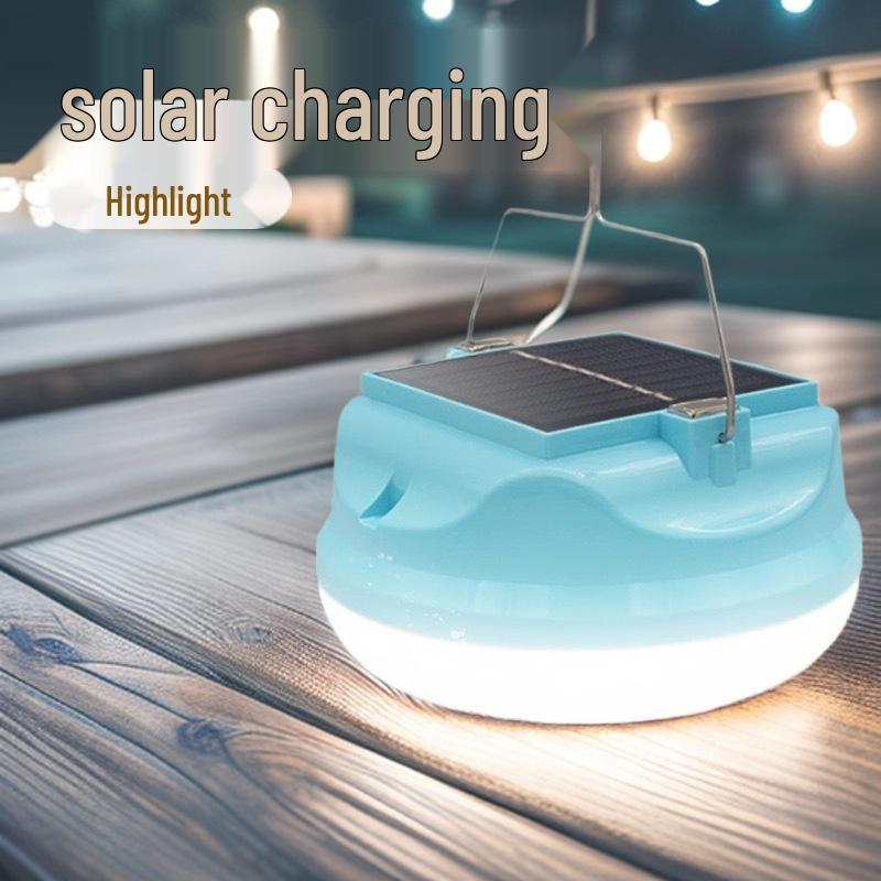 Waterproof Rechargeable LED Outdoor Camping Lamp – Energy-saving, No Plug