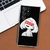 Sugoi Senpai japonské pouzdro na telefon Anime Waifu pro Samsung Galaxy S24 S23 S22 Ultra S21 S20 Fe S10 Plus S10E S9 S8 + Shell Coque