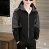 Men's Spring and Autumn Casual Hooded Men's Autumn Handsome Tooling Baseball Suit Autumn Top