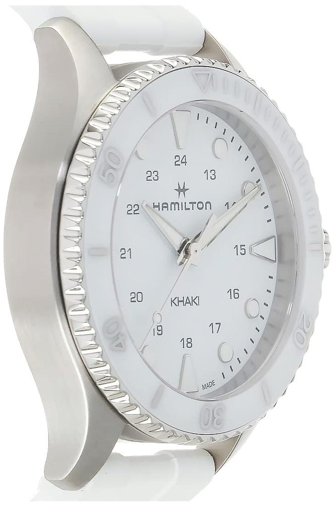 Hamilton H82221310 Women's Khaki Navy Scuba Quartz Watch with Official Warranty [Official Import]
