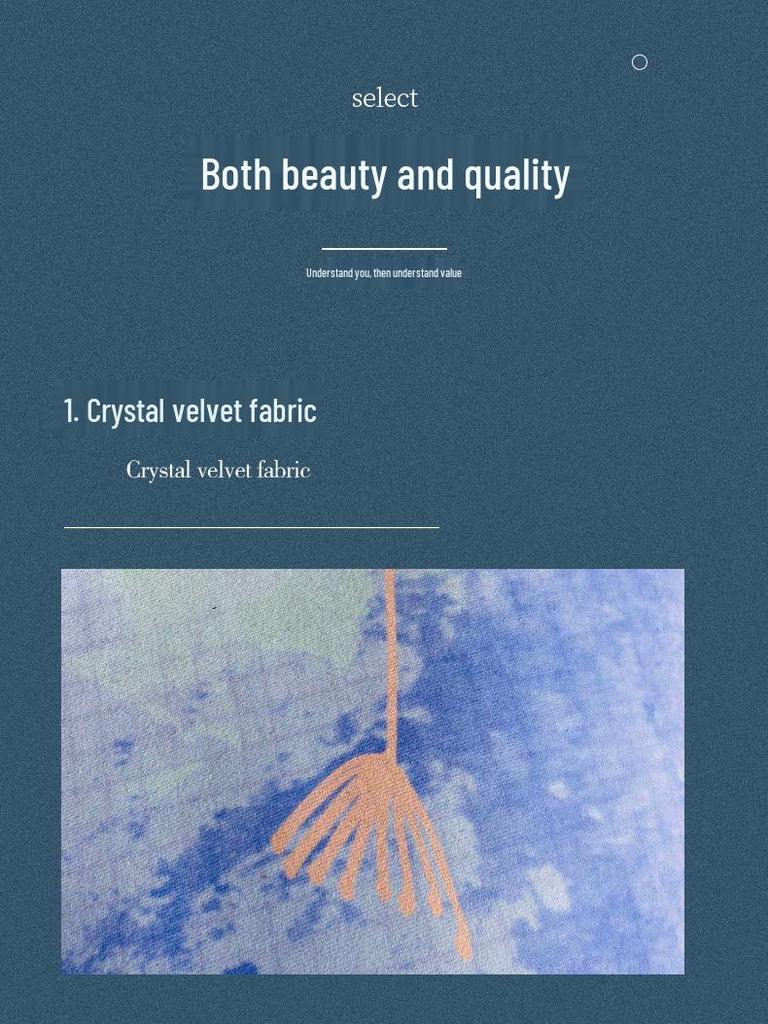 Stain-Resistant, Easy-Care Wabi-Sabi Crystal Velvet Living Room Carpet