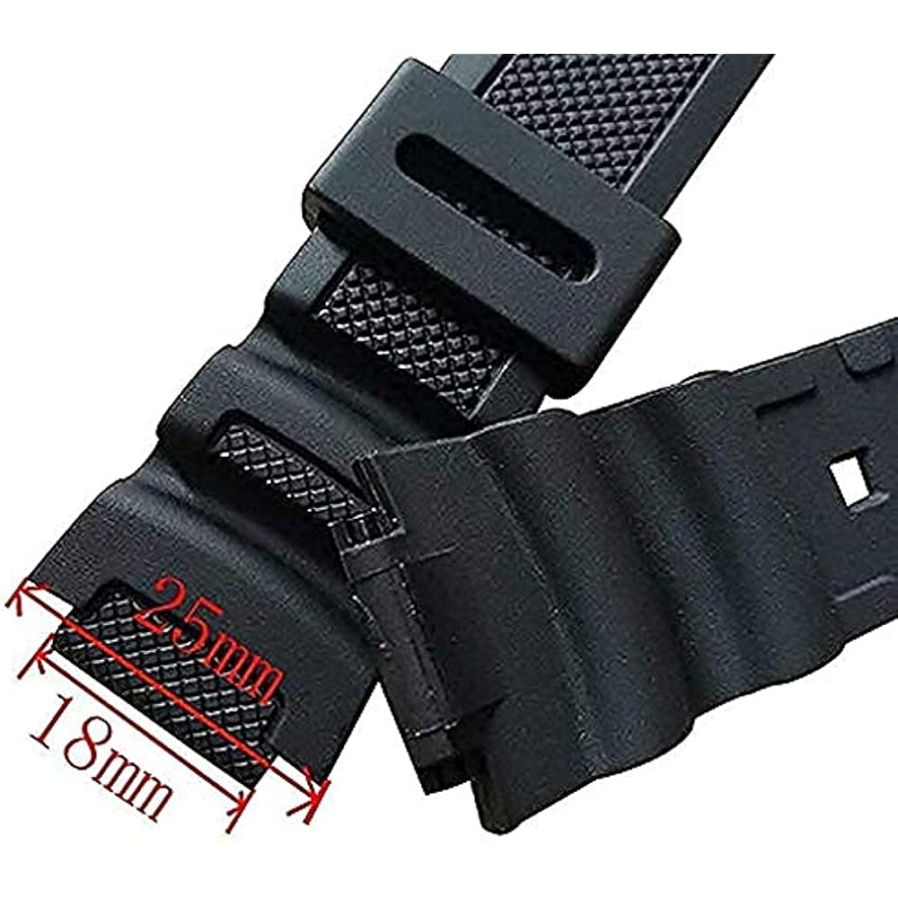 for CASIO Watch Strap Mounting Width 18mm for G-SHOCK Compatible Urethane Rubber Material Watch S...
