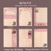 Retro Planner: Beautiful Day Collection – Vintage Pages Collage Series
