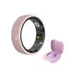 Smart Ring Couple Space Interaction Health and Sleep Monitor Multi Sport Mode Gesture Control 5ATM Waterproof with Charging Case 1