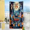 Halloween Friends Costumes Personalized Text Beach Towel High Absorbency & Quick-Dry