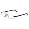 Reading Glasses with Box Vintage Business Half Frame Women Men Finished Presbyopic Eyeglasses Eyewear with Diopter +1.0 To +4.0