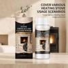 Fine Stone Hearth Cleaning Powder in a Plastic Bottle for Soot Care, Controlled Dispensing, Routine Mantel Cleaning and End-of-Season Surround