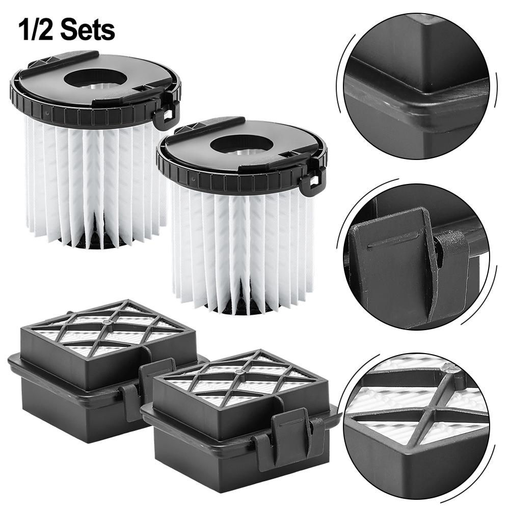 Replacement Filter Kit For Karcher For VC 5, For VC 5 Cordless, For VC 5 Premium Vacuum Cleaners With Long-Life And HEPA Filters