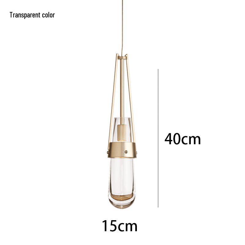 Nordic Minimalist Pendant Light: Elegant Designer Lighting for Restaurant, Bar, Bedroom, Stairwell, or Bedside