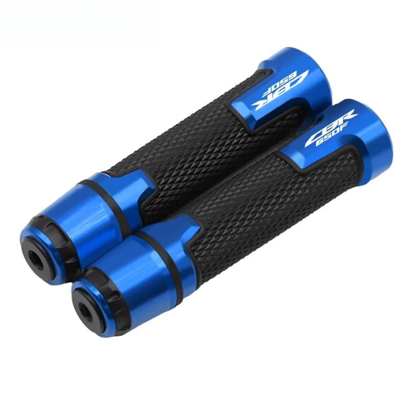 Motorcycle Handlebar Grips Aluminum Rubber Gel Handle Grips Anti-Slip Hand grips For CBR650R CBR650F cbr650r cbr650f