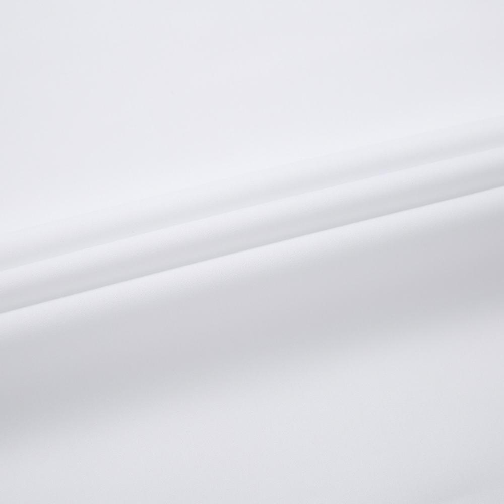 Camisa de Vestir Clásica para Hombre de Manga Larga y Color Sólido con Cuello Extendido Sin Bolsillo Ajuste Regular Comodidad para Todas las Estaciones Elástica Fibra de Bambú Camisa para Oficina de Negocios
